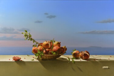 印花与版画 标题为“"The Fruit of Life"” 由Michele D'Avenia, 原创艺术品, 蒙纳
