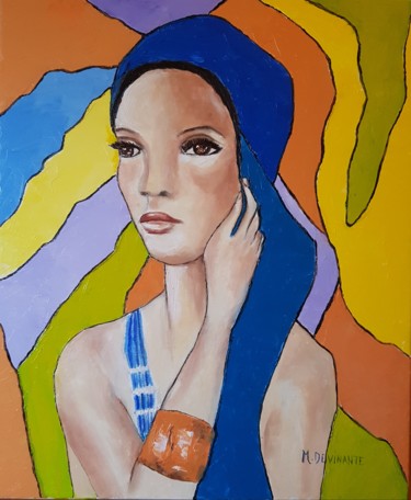 Peinture intitulée "LAURA" par Michele Devinante, Œuvre d'art originale