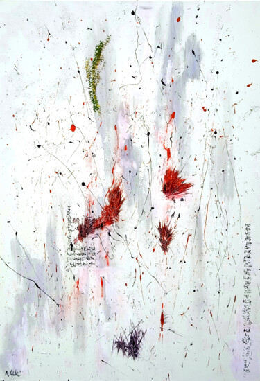 Schilderij getiteld "Still - Op.1" door Michele Giuliani, Origineel Kunstwerk, Acryl