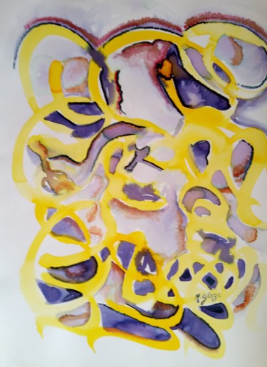 Pintura intitulada "CREON" por Michele Glaize, Obras de arte originais, Tinta
