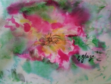 Painting titled "EXPLOSION SOUS LA P…" by Michele Glaize, Original Artwork, Ink