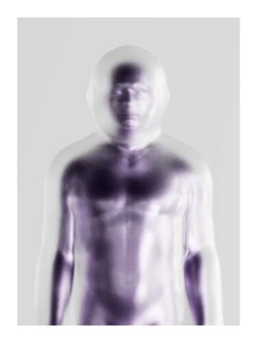 제목이 "Portrait Andromeda-1"인 판화 Michele Iannizzotto로, 원작, 3D 모델링