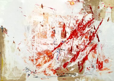 Картина под названием "Psyche" - Michele Laurence Prevost, Подлинное произведение искусства, Акрил Установлен на Деревянная…