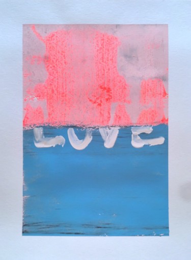 Painting titled "Love retained #2" by Michele Lysek (WP11), Original Artwork, Acrylic