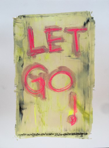 Peinture intitulée "Let Go!" par Michele Lysek (WP11), Œuvre d'art originale, Acrylique