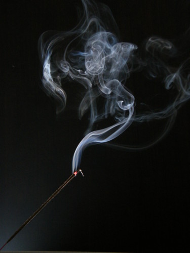 Fotografie mit dem Titel "Incense 2" von Mike Messina, Original-Kunstwerk