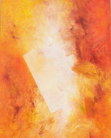 Painting titled "Libre de contrainte" by Michèle Radix, Original Artwork