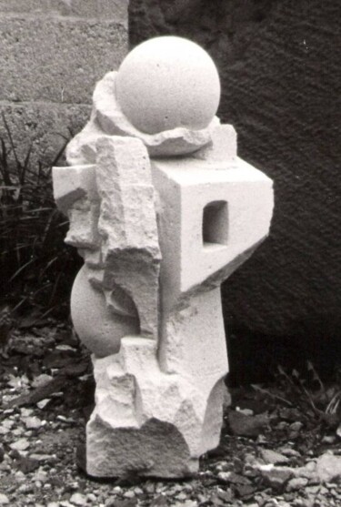 Sculpture titled "genèse 4" by Michèle Radix, Original Artwork