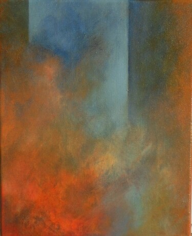 Peinture intitulée "puits de lumière  s…" par Michèle Radix, Œuvre d'art originale, Huile