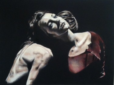 Painting titled "danse 2" by Michèle Rais, Original Artwork, Pastel