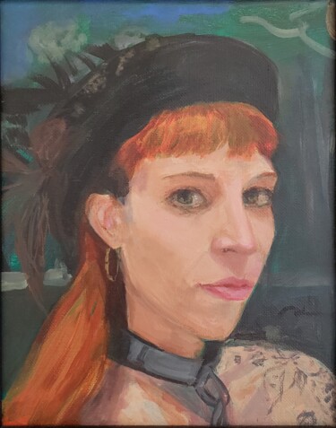 Painting titled "Miranda" by Michele Rene, Original Artwork, Acrylic