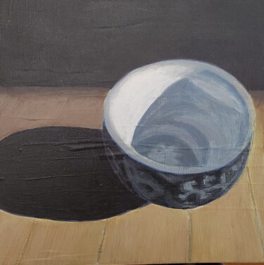 Malerei mit dem Titel "Cup" von Michele Rene, Original-Kunstwerk, Acryl
