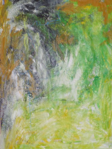 Painting titled "Sans titre n° 13" by Michèle Dutruel-Dandelot, Original Artwork, Acrylic