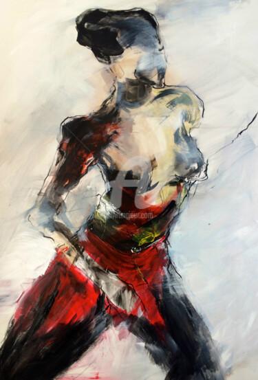 Peinture intitulée "Gypsy" par Michèle Debrez, Œuvre d'art originale