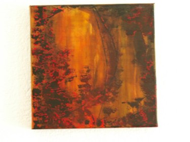 Peinture intitulée "Couleurs d'automne" par M., Œuvre d'art originale