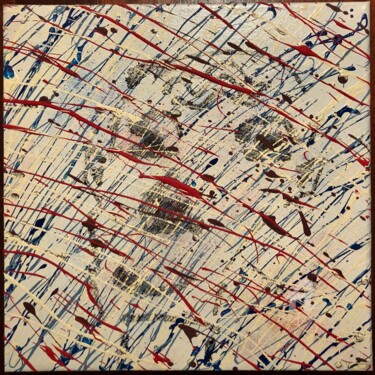 Pittura intitolato "Tela astratta" da Michele Miglietta, Opera d'arte originale, Acrilico