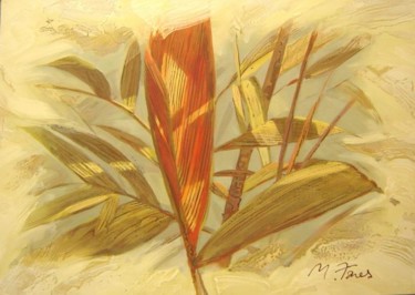 Pintura intitulada "Pinanga" por M. Fares, Obras de arte originais