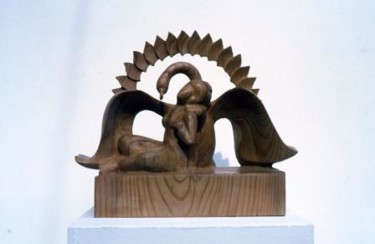Sculpture intitulée "Léda" par Michel Ferre, Œuvre d'art originale