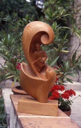 Sculpture intitulée "Léon Bouezou" par Michel Ferre, Œuvre d'art originale