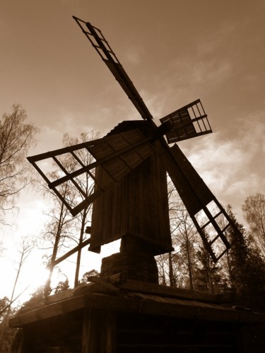 Photographie intitulée "moulin.jpg" par G. Rem, Œuvre d'art originale