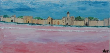 Painting titled "aigues-mortes.jpg" by Michel Gay, Original Artwork, Oil