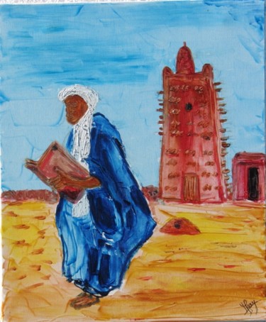 Painting titled "tombouctou.jpg" by Michel Gay, Original Artwork, Oil