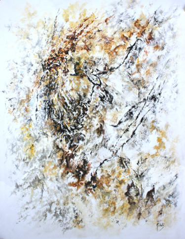 Peinture intitulée "ECLATS 1" par Claude Micheli, Œuvre d'art originale, Acrylique Monté sur Panneau de bois