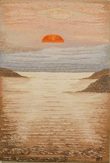 Artisanat intitulée "Soleil d'Orient" par Micheline Aubert, Œuvre d'art originale