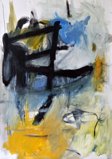 Peinture intitulée "Ombre Chinoise1" par Michelle Margary, Œuvre d'art originale, Acrylique