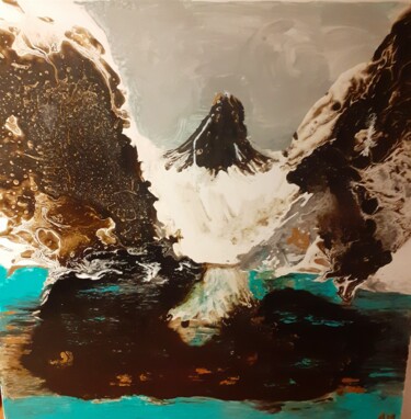 Malerei mit dem Titel "a vous d imaginer" von Michelle Mata, Original-Kunstwerk, Acryl