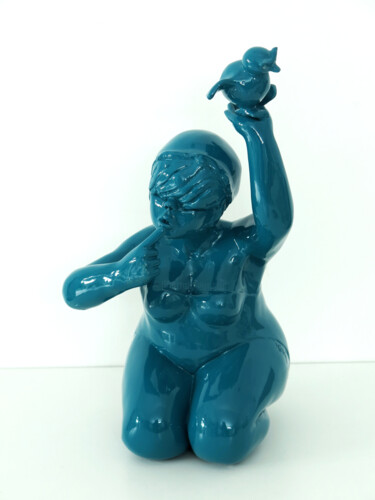 Sculpture titled "nijibymimi-sculptur…" by Michelle Peyre (Mimi), Original Artwork, Resin