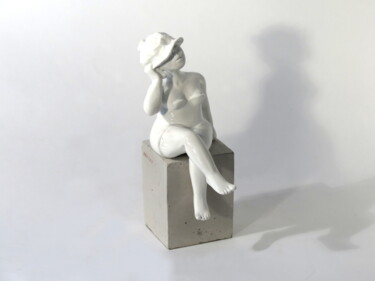 Skulptur mit dem Titel "Mimi sculptures-scu…" von Michelle Peyre (Mimi), Original-Kunstwerk, Harz