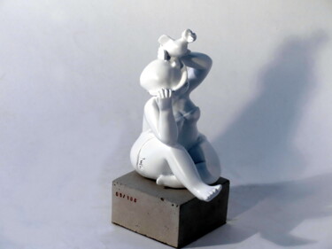 Escultura intitulada "mimi sculptures-scu…" por Michelle Peyre (Mimi), Obras de arte originais, Resina