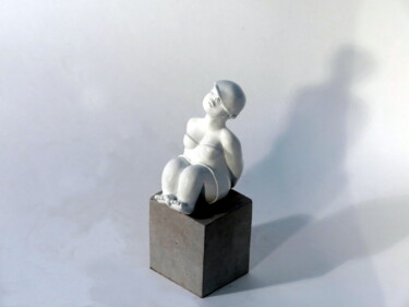 Escultura intitulada "sculpture résine Li…" por Michelle Peyre (Mimi), Obras de arte originais, Resina