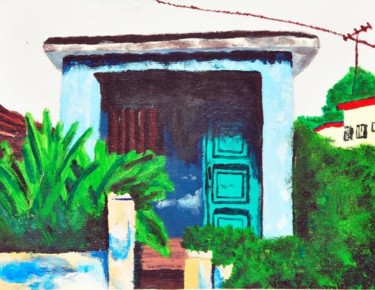 Painting titled "Cuba" by Michelle Gonzalez, Original Artwork