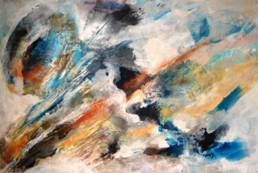 Painting titled "Variabile" by Michelle Hold, Original Artwork