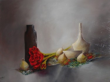 Pintura titulada "Sérénité" por Michelle Millot, Obra de arte original, Oleo