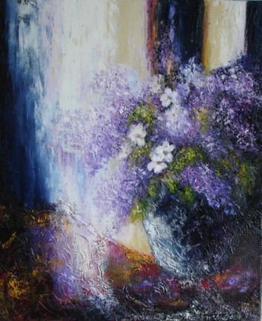 Painting titled "Lumière d'un jour" by Michelle Millot, Original Artwork