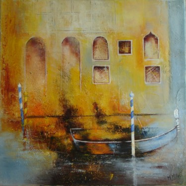 Un monde de reflets Painting titled "Un monde de reflets" by Michelle Millot, Original Art, Oil