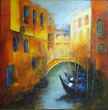 plenitude-venitienne1.jpg Peinture intitulée "plenitude-venitienn…" par Michelle Millot, Œuvre d'art originale, Huile