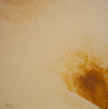 Peinture intitulée "Sables émouvants" par Michel Munier, Œuvre d'art originale, Huile