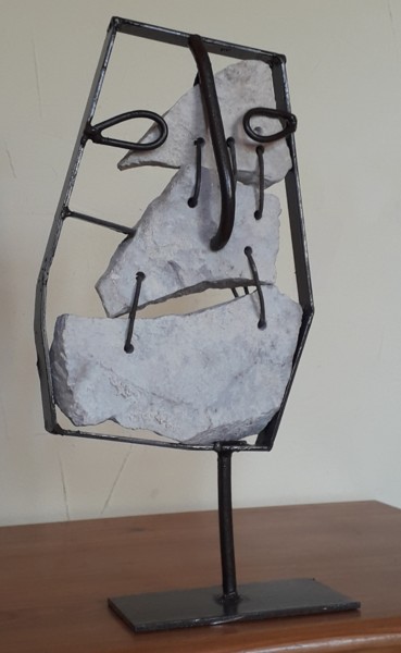 Скульптура под названием "L oubli" - Michel Sidobre, Подлинное произведение искусства, Металлы