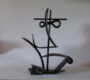 Sculpture intitulée "Ho" par Michel Sidobre, Œuvre d'art originale, Métaux