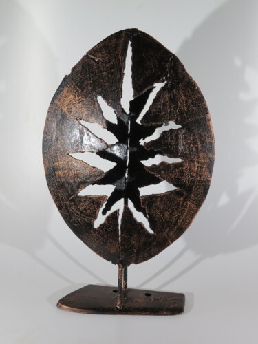 Skulptur mit dem Titel "Ovale I" von Michel Sidobre, Original-Kunstwerk, Metalle