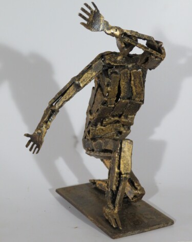 Sculpture titled "Colere de Dieu" by Michel Sidobre, Original Artwork, Metals