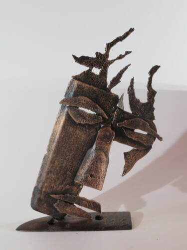 Sculpture titled "Le Rêve" by Michel Sidobre, Original Artwork, Metals