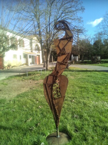 Escultura titulada "Venus de fer" por Michel Sidobre, Obra de arte original, Metales