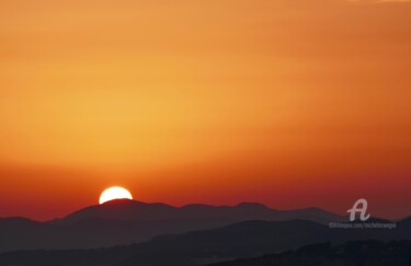 Fotografia zatytułowany „Sunset” autorstwa Michel Louise, Oryginalna praca, Fotografia cyfrowa