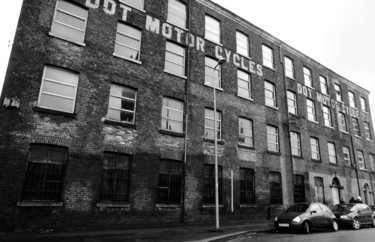Photographie intitulée "Manchester l'usine…" par Michel Verna, Œuvre d'art originale, Photographie numérique