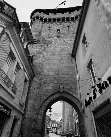 Fotografia intitulada "Porte la Souterraine" por Michel Verna, Obras de arte originais, Fotografia digital